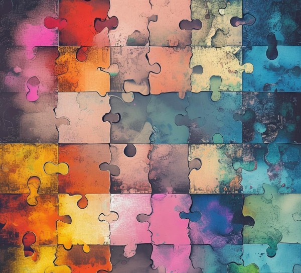 数字油画填充色的 Past missing pieces 数字油画填充色的 Past missing pieces